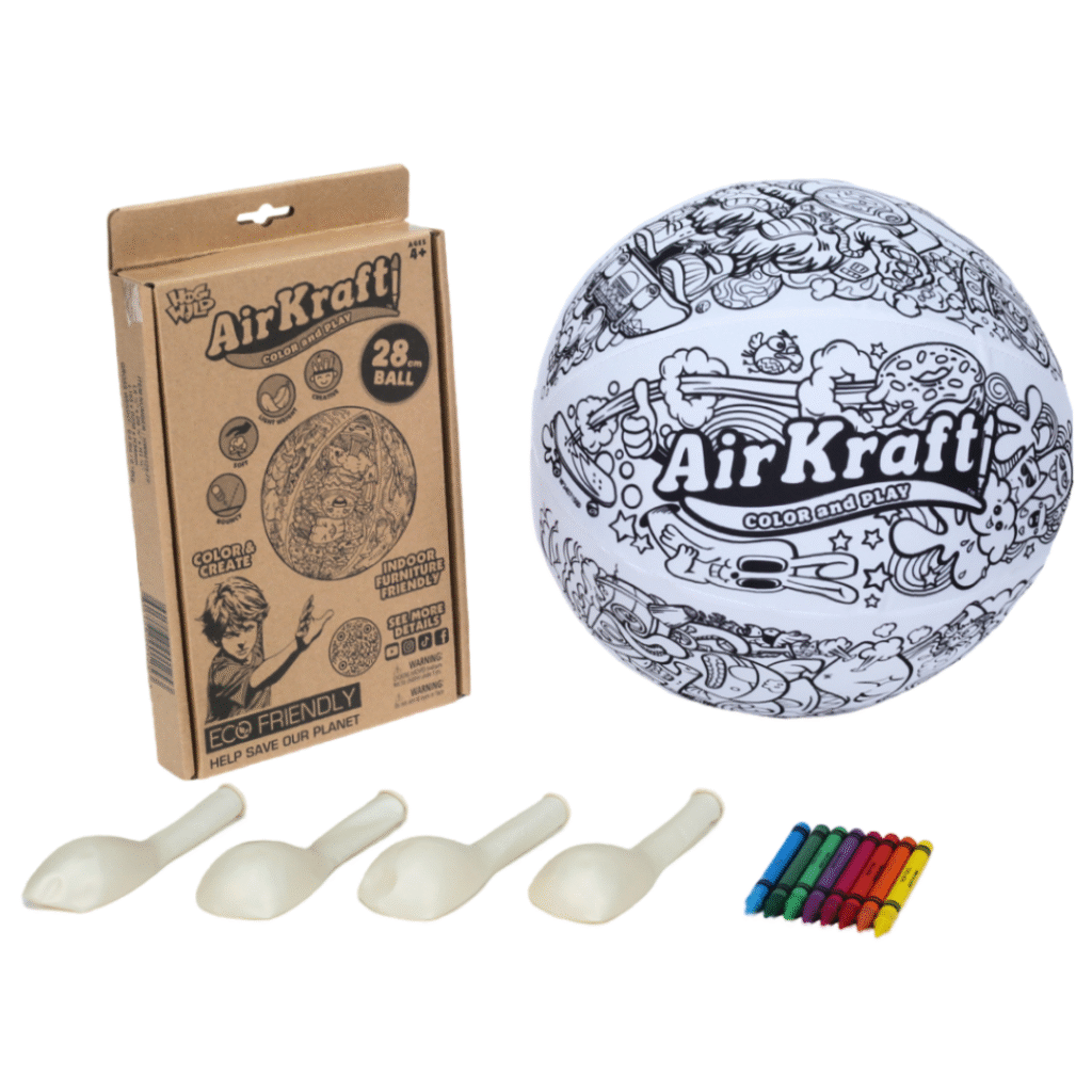 AirKraft Ball - 8 Crayons Set from HogWild
