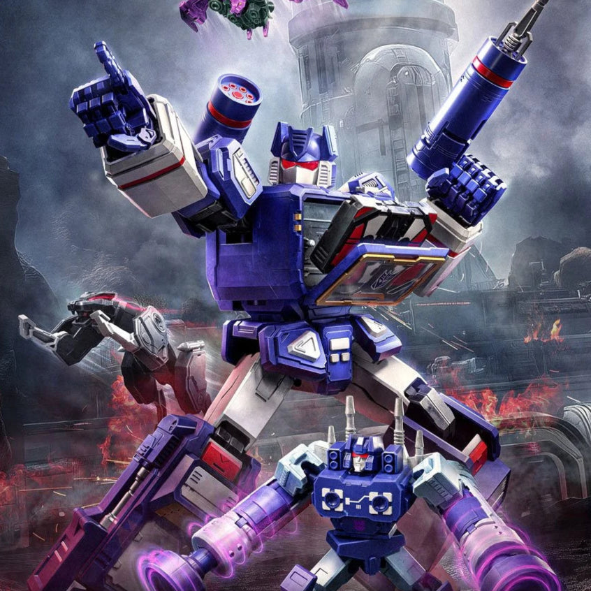 Transformers Blokees - Action Edition SOUNDWAVE (G1 Ver.)