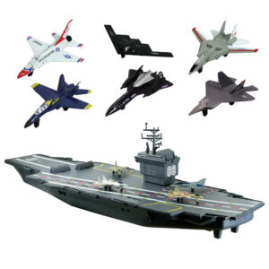 Giant 31 inch Aircraft Carrier with 6 Modern Planes