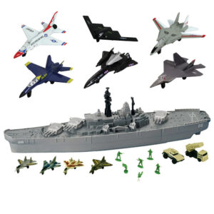Giant 27 inch Battleship with 6 Modern Planes