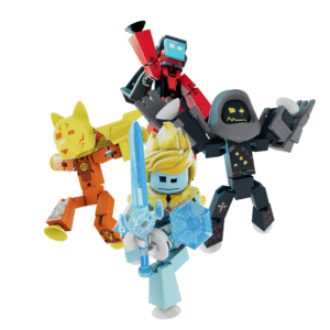 StikBot Legendz Series 2 | Hero Pack - Merc. Nevermore. Bolt